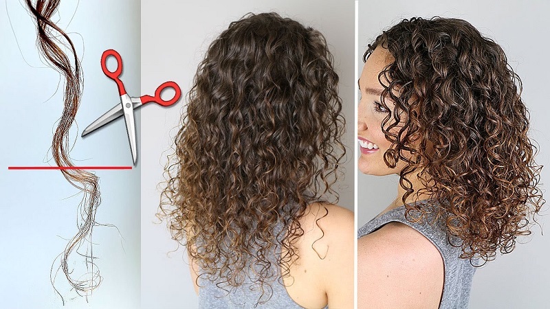 How to cut curly hair