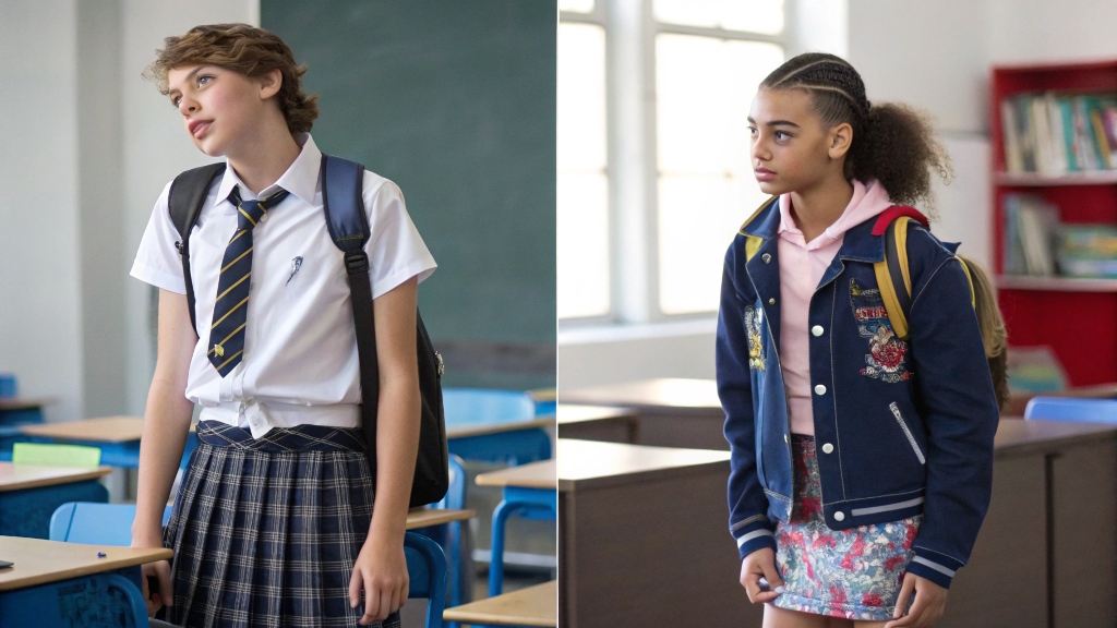 Should students be able to express themselves through clothing
