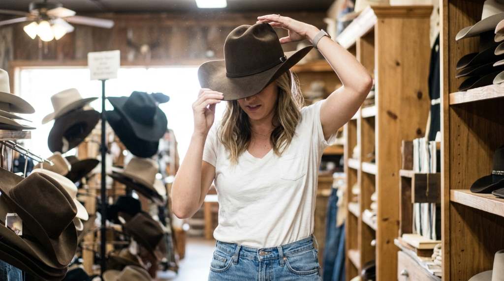 Comfortable western hat fit for outdoor events in Phoenix Arizona